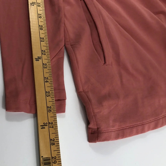 zūda Wrap Size Medium Rose Z-Knit Drape Snaps Thumbholes Athleisure Top - Picture 15 of 15